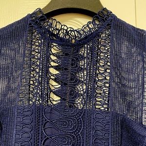 Bardot Lace Sheath Dress